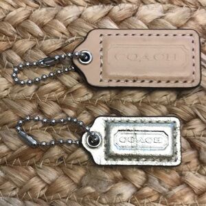 2 Coach Hang Tags